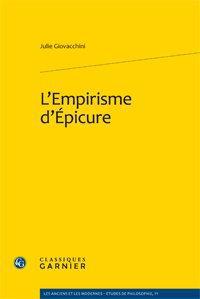 L'empirisme d'Epicure
