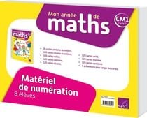 MON ANNEE DE MATHS : CM1 - matériel de numération pour 8 élèves