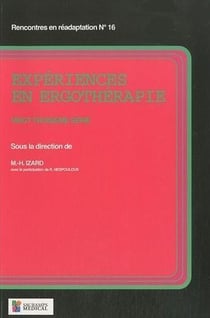 Expériences en ergothérapie - 23e série