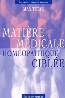 Matiere medicale homeopathique ciblee