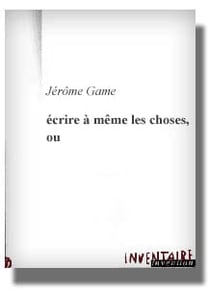 Ecrire a meme les chose, ou