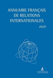 Annuaire français des relations internationales 2020
