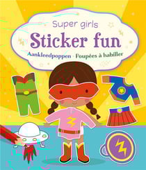 Super girls sticker fun - poupees a habiller