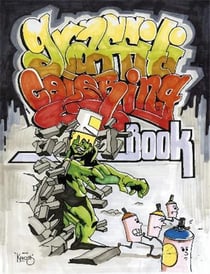 Graffiti coloring book
