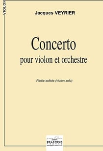 Concerto pour violon et orchestre (SOLISTE)
