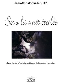 Sous la nuit étoilée pour choeur d'enfants