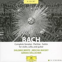 Sonates - partitas - suites pour violon violoncelle & guitare (intégrale) - édition collector
