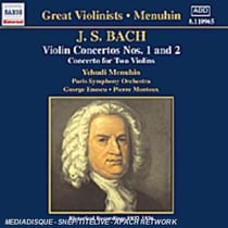 Bach : Concertos Pour Violon N 1 En La Min- - Concerto Pour 2 Violons - Sonate Pour Violon N 2 En La