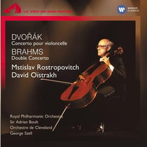 Dvorak : concerto pour violoncelle - Brahms : double concerto