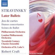 Igor Stravinski Derniers Ballets