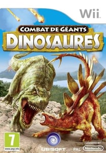 Combat de géants dinosaures