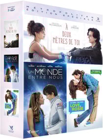 Trois films, trois romances : A deux mètres de toi + Un monde entre nous + Love, Rosie