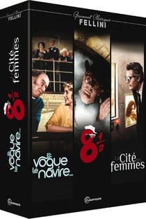 Coffret Fellini : 8 1/2 + Et vogue le navire... + La cité des femmes