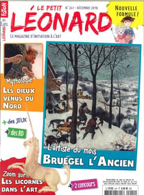 Le Petit Léonard N°241 Magiques licornes au Musée de Cluny - décembre 2018