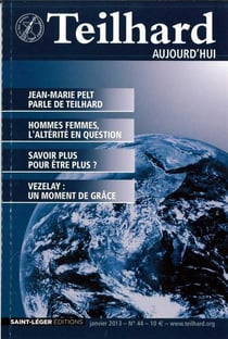 Teilhard aujourd'hui n.44 : Janvier 2013 -