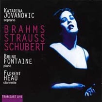 Katarina jovanovic, soprano - lieder de johannes brahms, richard strauss...