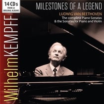 Milestones of a Legend / Wilhelm Kempff - Beethoven : Intégrales des sonates pour piano et pour viol