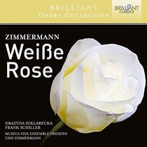 Zimmermann, Udo : weisse Rose