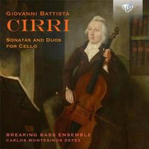 Giovanni Battista Cirri : Sonates et duos pour violoncelle