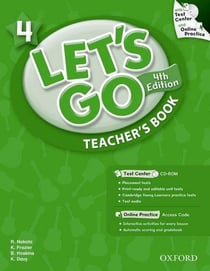 Let's go 4th edition 4: teacher's book with test center pack