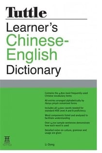 Tuttle learner's chinese-english dictionary