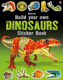Build your own dinosaurs sticker book
