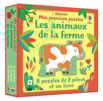 Les animaux de la ferme - Mes premiers puzzles
