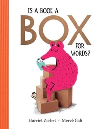 Is a book a box for words?