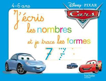 J'écris les nombres et je trace les formes avec cars - ardoise