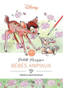Art-therapie - palette magique - bébés animaux