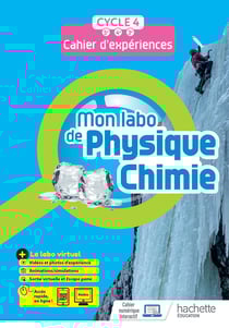 Mon labo de physique-chimie - 5e, 4e, 3e - cahier d'activités