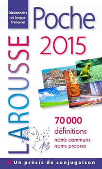 Larousse de poche (edition 2015)