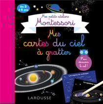 Mes petits ateliers Montessori - Mes cartes du ciel à gratter