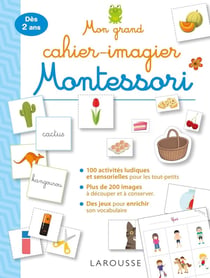 Mon grand cahier-imagier Montessori