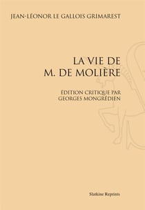 La vie de m. de molière