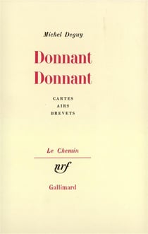 Donnant donnant - cartes - airs - brevets