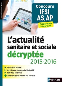 L'actualité sanitaire et sociale décryptée (édition 2016)