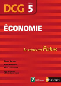 Économie - DCG - épreuve 5 - le cours en fiches (édition 2016)