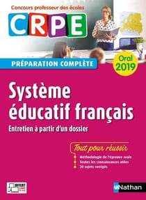Système éducatif français - oral (édition 2019)