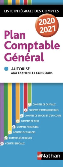 Plan comptable général (édition 2020/2021)