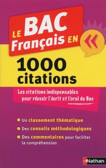 Le bac français en 1000 citations (édition 2014)