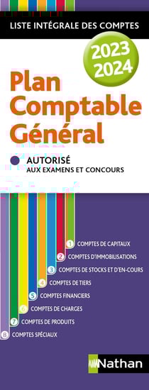Plan comptable général (édition 2023/2024)