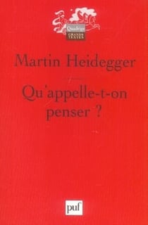 Qu'appelle-t-on penser ?
