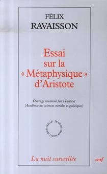 Essai sur la " Métaphysique " d'Aristote
