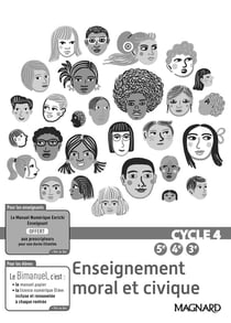 Enseignement moral et civique - 5e, 4e et 3e - livre du professeur