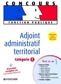 Adjoint administratif territorial - catégorie c (édition 2009/2010)