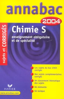 Annabac Tome 00022 : enseignements obligatoire et de specialite - sujets et corriges (édition 2004)