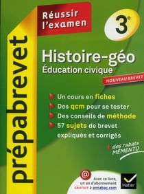 Prepabrevet examens - histoire-géographie - 3ème