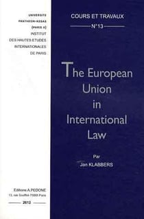 The european union in international law