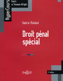 Droit pénal spécial (5e édition)